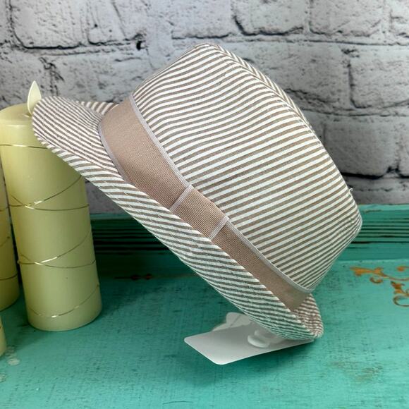 Toby Beige and White Fedora - Toddler 2 years to 4 years - Picture 1 of 6